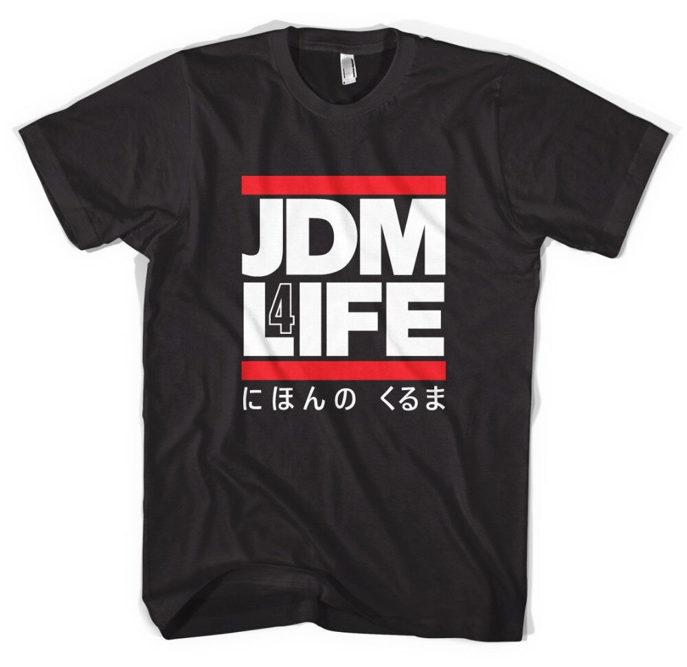 Jdm4 Life Drift Drag Race Import Japan Skyline Evo New Hot Fashion Casual Printing Shirt
