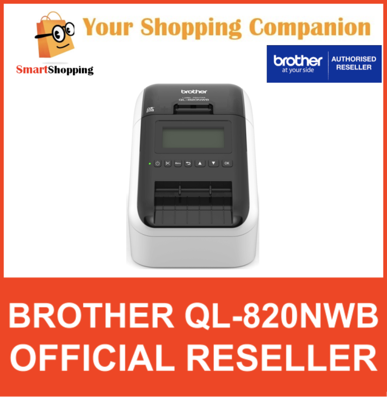(Original) Brother QL-820NWB Ultra Flexible Label Printer with Multiple Connectivity Options Singapore