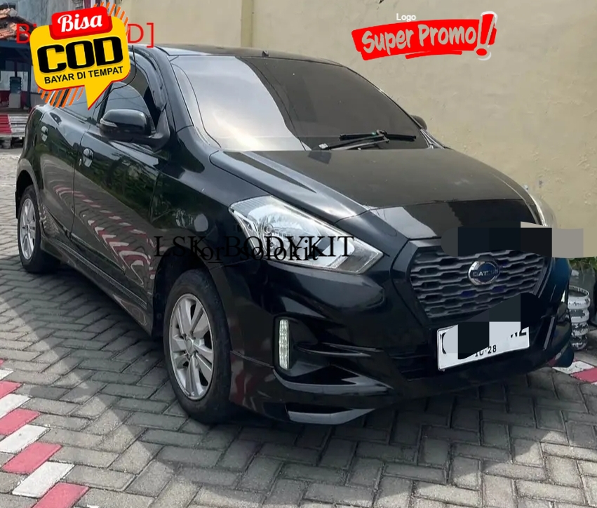 Bodykit Datsun go facelift full set Mentah Body kit Harga 632,500 rupiah*Gratis Ongkir
