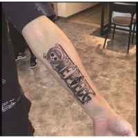 (SEMI PERMANEN) SERI WBQB-02 ONE PIECE TAHAN 2-3 MINGGU fruit ink Tattoo size 24x10cm WATERPROOF