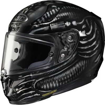 HJC RPHA 11 Carbon Aliens Fox Full Face Motorcycle Helmet