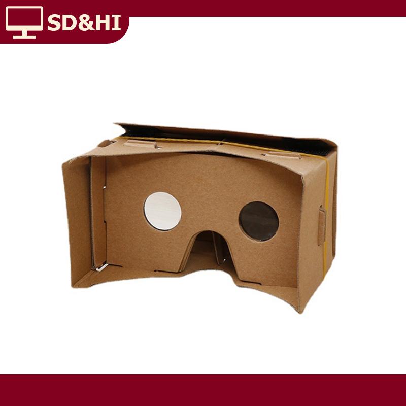 SD&HI 1PC Google cardboard 3D แว่นตา VR Virtual Reality สำหรับ Android หรือโทรศัพท์ใหม่ ราคา 34 บาท*ส่งฟรี