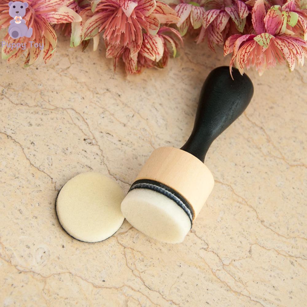 TESDFD Sổ lưu niệm tự làm Dụng cụ trộn sơn mini Phẳng Mái vòm Dụng cụ nạp xốp hình vòm phẳng Dụng cụ trộn Bọt Dụng cụ trộn mực mini Dụng Cụ Sơn