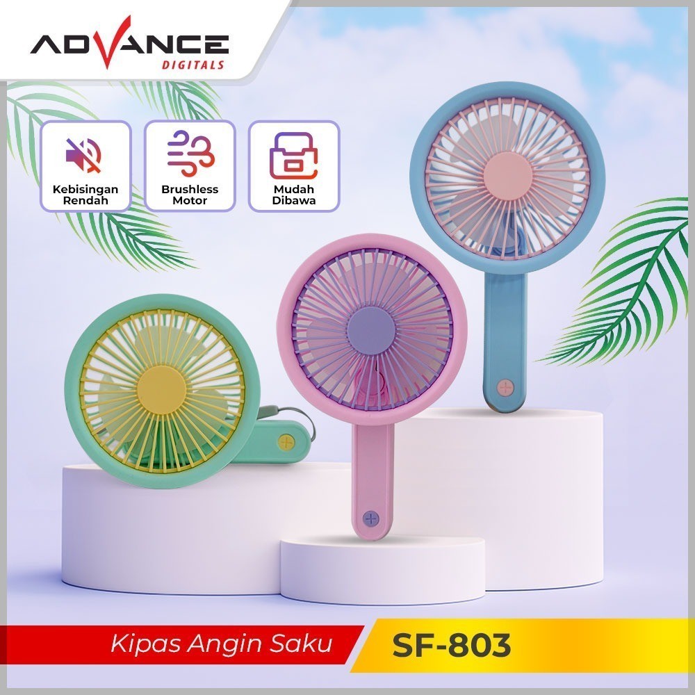 Advance SF803 Fan Mini Kipas Tangan Portabel USB