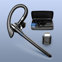 BlueWow Bluetooth headset｜ENC dual microphone noise reduction + 36 hours of battery life｜HD call + rotating ear hook｜Multi-function button + battery display｜Compatible with various mobile phones
