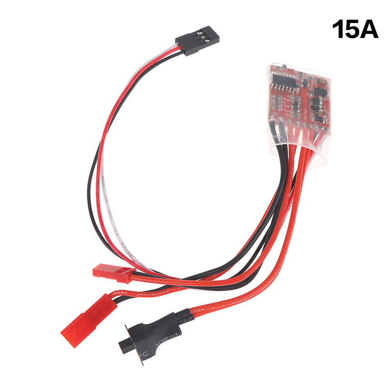 [JIESHENG] Flash Sale Micro ESC 10A 15A 20A 30A chải ESC RC ESC điện tốc độ điều khiển cho Diy Mini 1 16 1 18 1 24 RC Xe thuyền TANK W phanh - 2
