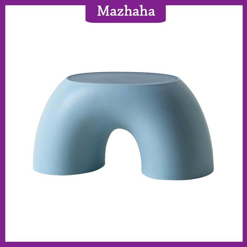 Mazhaha Phân Nhựa Cầu Vồng Hình Dạng Ghế Chân An Toàn Trẻ Em Bước Ghế Phân Cho Phòng Khách Đồ Nội Thất Trong Nhà Trẻ Em Phân Đồ Chơi - 3