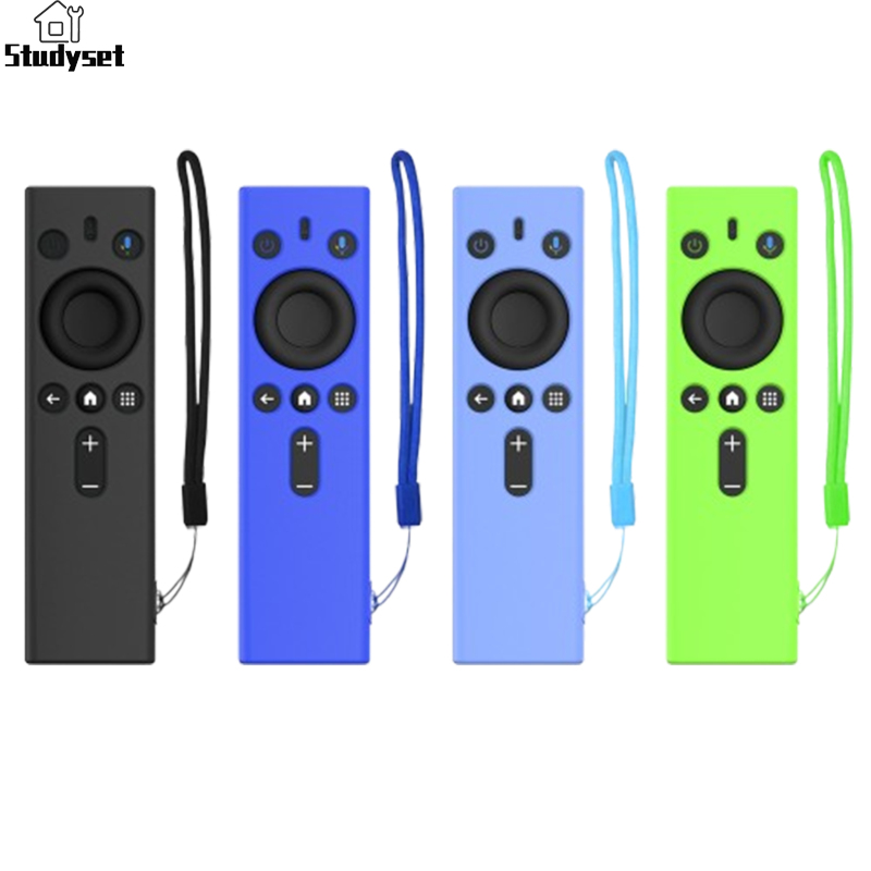 Studyset in stock Protective Cover Scratch Resistant Cover Protective Skin Remote Control Skin Cover Compatible For Rokid Station Remote ราคา 94 บาท*ส่งฟรี