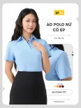 [BST POLO ALL IN 1] Áo Polo Nữ Yody Regular Cổ Ép Có Xẻ Եà Mềm Mại WCPO26A014