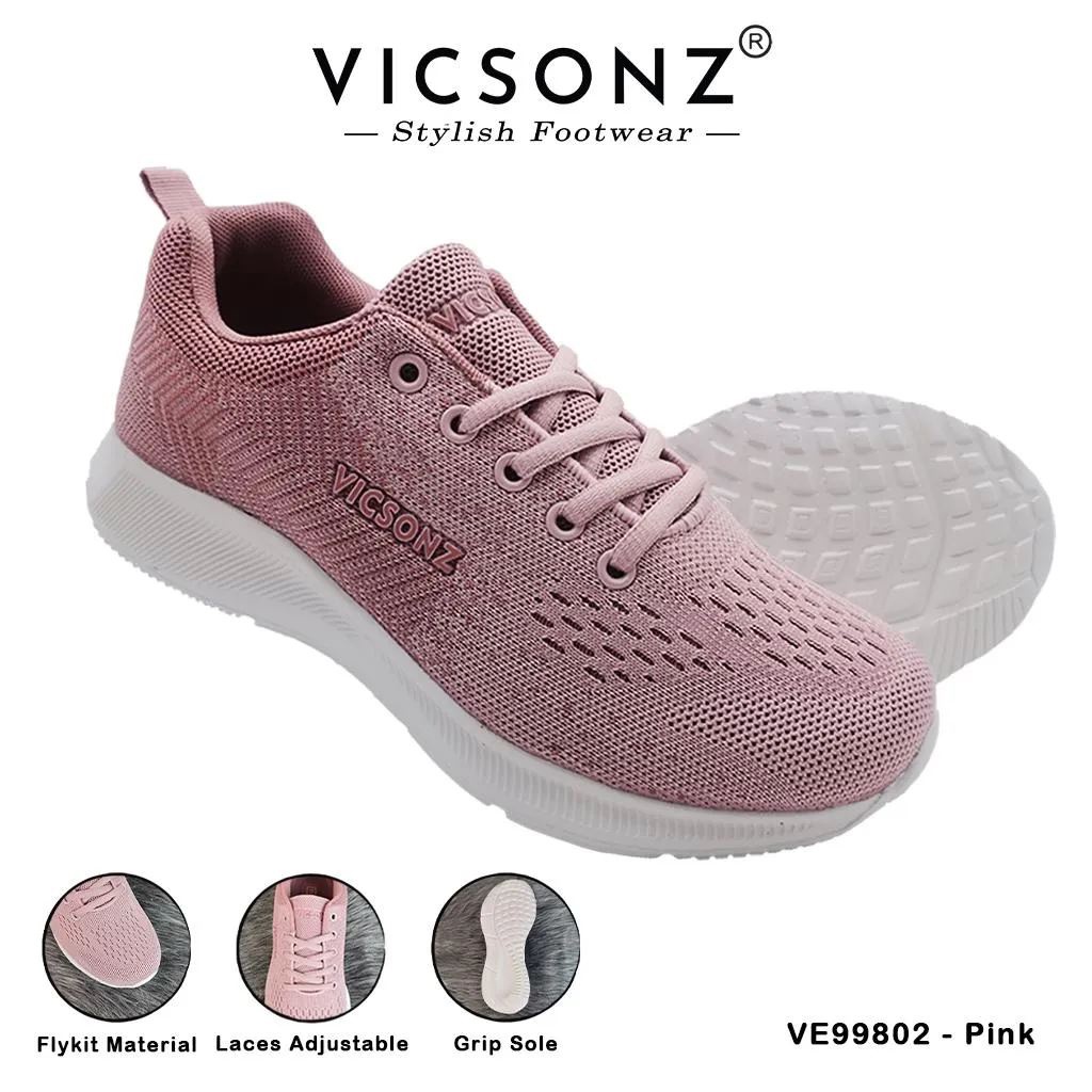 Vicsonz Women Sneaker VE99802 Pink