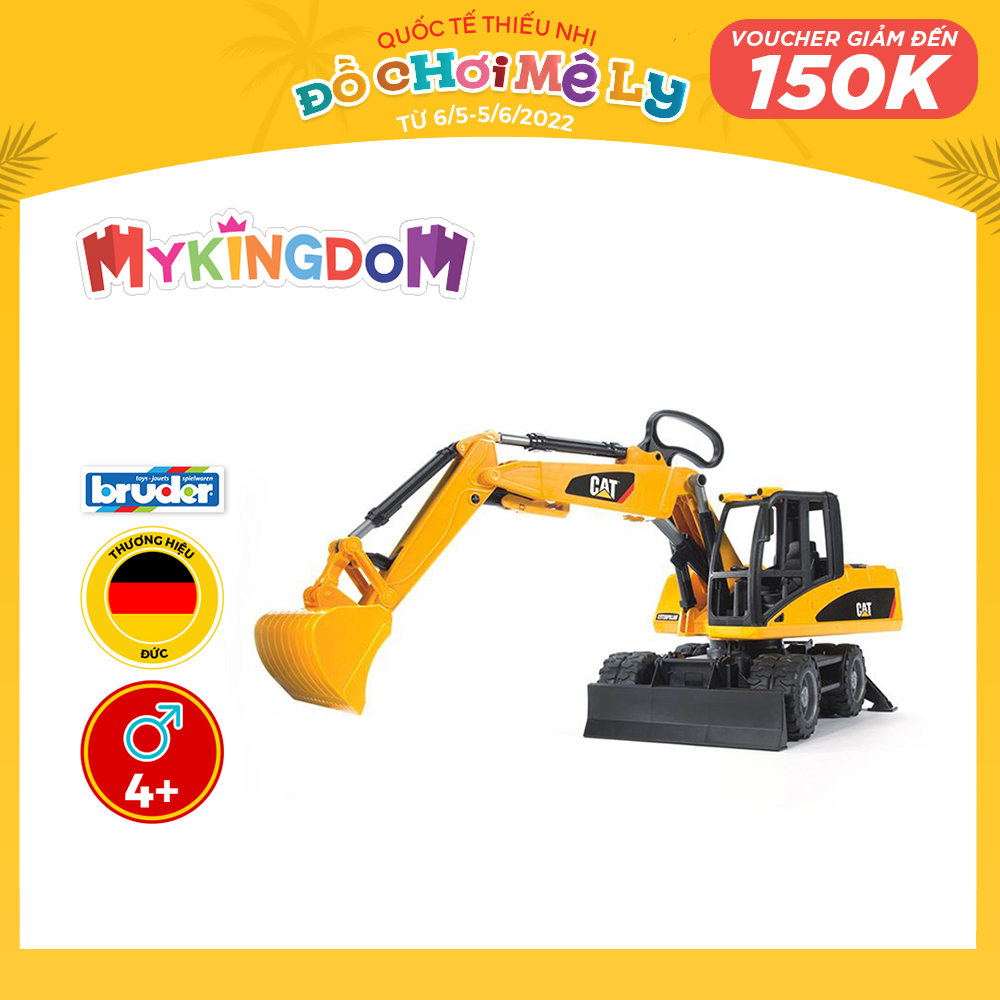 VOUCHER GIẢM ĐẾN 150KMY KINGDOM - Đồ Chơi Mô Hình Xe Xúc CAT Bánh Lốp