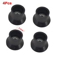MAJESTICX 4Pcs Universal Gas Stove Foot Mat Suction Cup Wear-Resistant Gas Stove Non-slip Pad Portable Silent Jumping Bed  Foot Covers for Gas Stoves and Trampolines