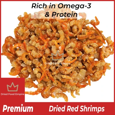 1KG (500G*2) SAVER PACK DRIED RED SHRIMP 红虾米