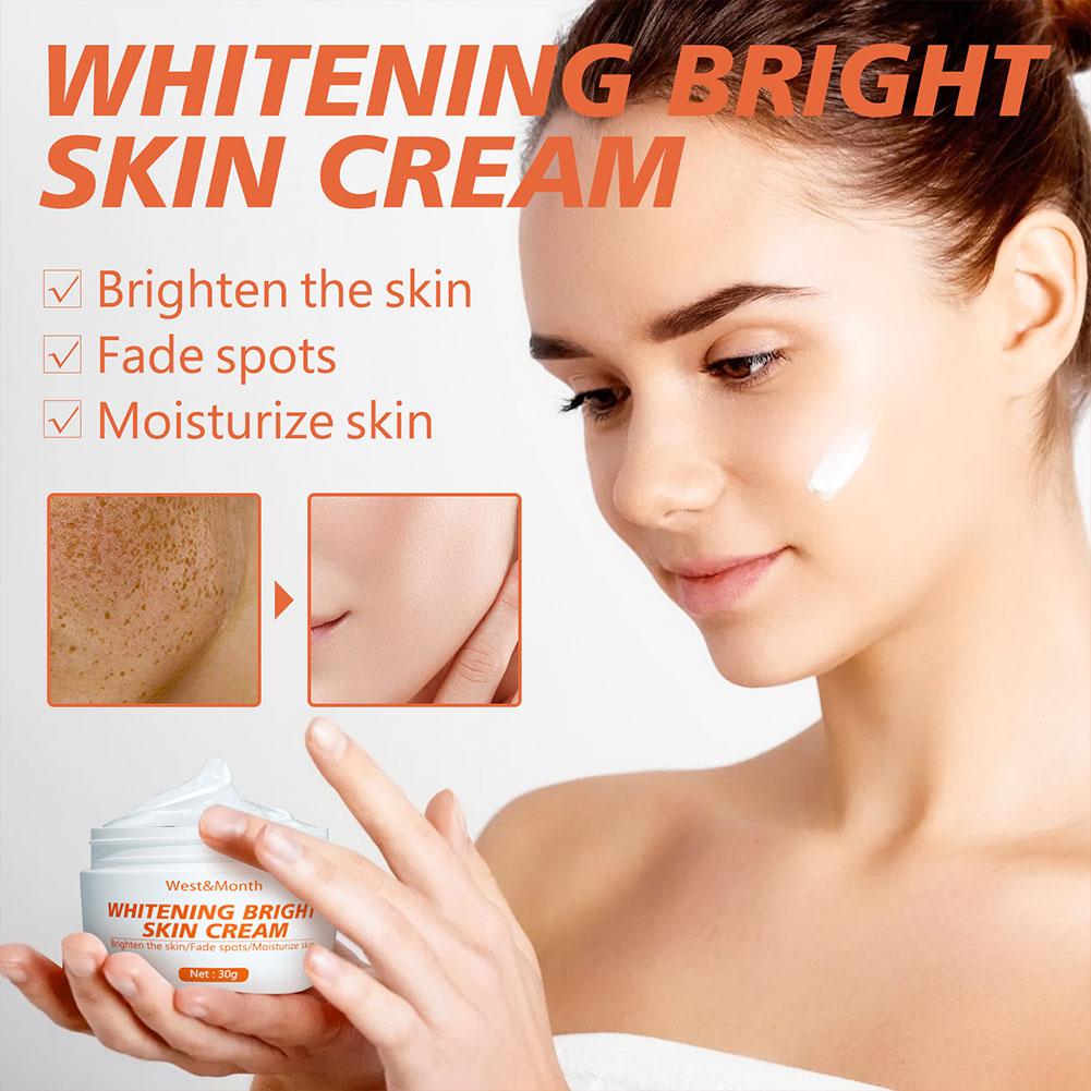 Effective Freckles Remover Face Cream Whitening Dark Freckles Skin Fade Spot Care Beauty Product Brighten Melasma Pigment V4N5