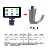 Sinohero Reusable Laryngoscope Video Part or Handle Blades of Different Models 3.0″LCD Display Visual Intubation Accessories