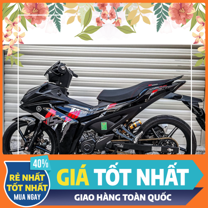 Tem rời exciter 155 - mẫu y16zr special đỏ đen