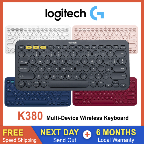 Logitech K380 Multi-Device Wireless Bluetooth Keyboard – Windows, Mac, Chrome OS, Android, iPad, iPhone Compatible – with Flow Cross-Computer Control, Line Friends Brown and Cony Limted Edition [Local Warranty] Singapore