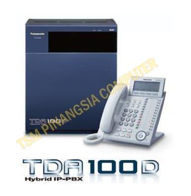 PANASONIC KX-TDA-100 DBP PABX 8 LINE - 48 EXTENSION Harga 40,620,000 rupiah*Gratis Ongkir