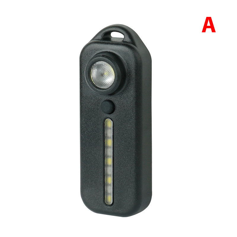 {VkWYSGCK} Đèn Led Cảnh sát đeo vai màu xanh dương màu đỏ có kẹp đèn pin Cảnh báo nhấp nháy sạc USB Đèn pin cảnh báo xe đạp