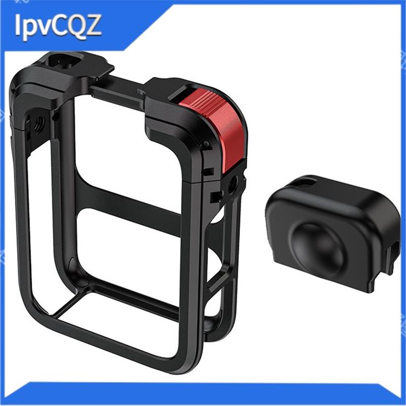 For 360 Expansion Frame with Lens Protection Cover Aluminum Alloy Panoramic Camera Cage Sports Camera Protection