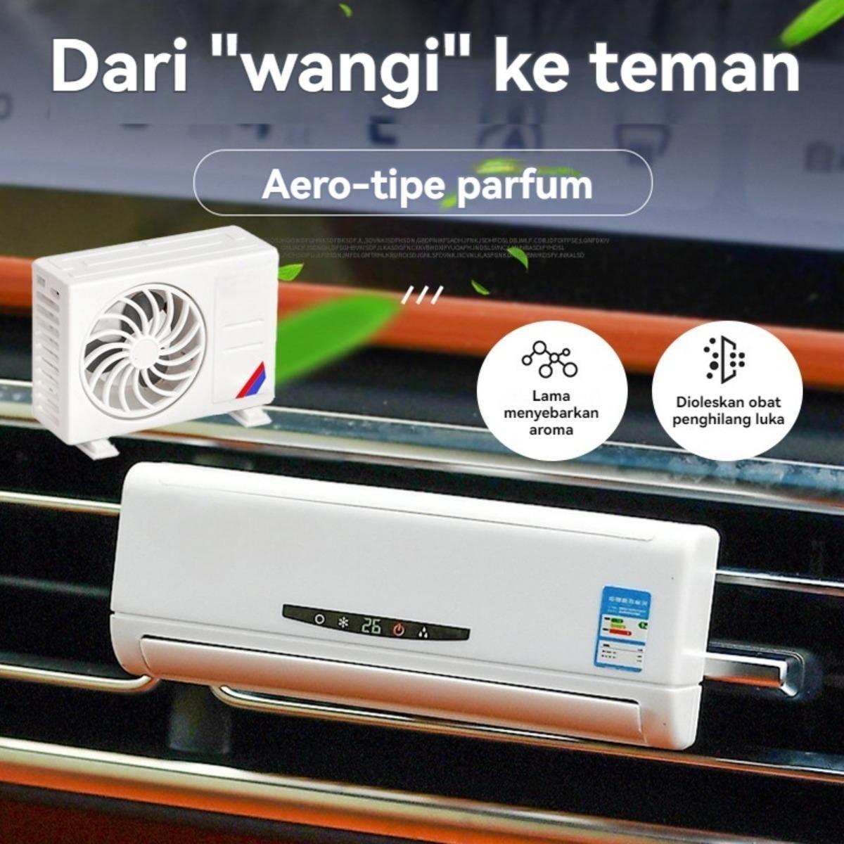 Model AC Perfume Car, Aromatherapy with 3 Types of Refills, Solar Powered, Already Included. Harga  34,945 Ringgit*Penghantaran Percuma