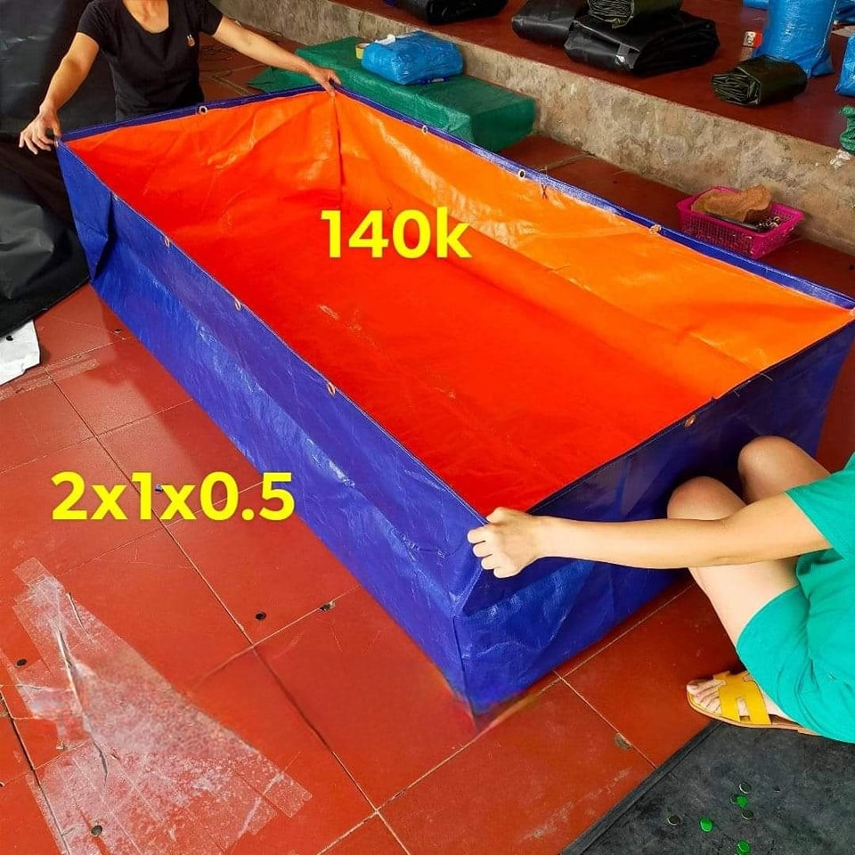 Cháng bể bạt nuôi ốc, lươn, cá giống