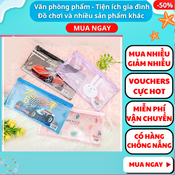 Túi lưới đựng bút nhiều mẫu dễ thương giá rẻ ( Chọn mẫu nam hoặc nữ ) ✔Hộp bút cute ✔Hộp bút giá rẻ ✔Bao bút dễ thương ✔ đồ dùng học tập - Nguyễn Thùy Store