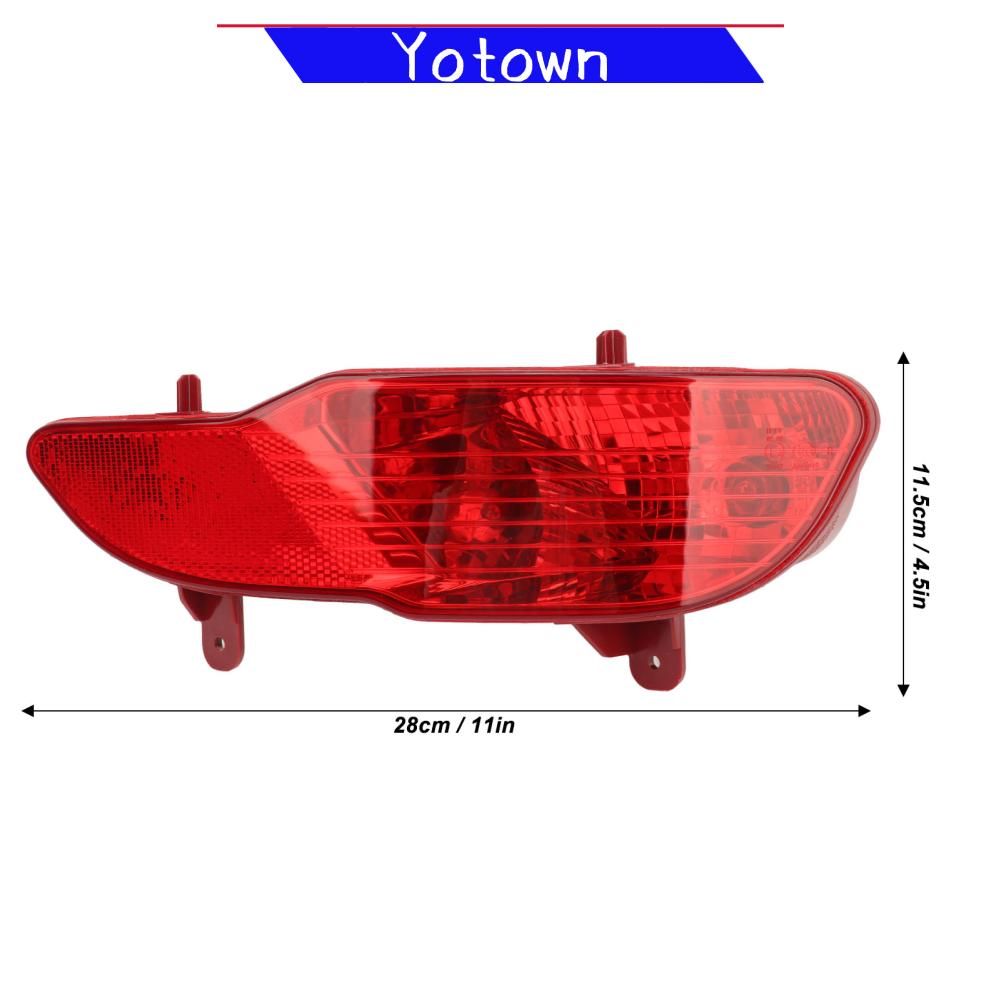 Yotown Đèn sương mù cản sau bên phải Sáng Lái xe an toàn Chống mài mòn 9811982980 cho 5008 2016 đến 2023 Giá 646,000 Đồng*Miễn phí vận chuyển
