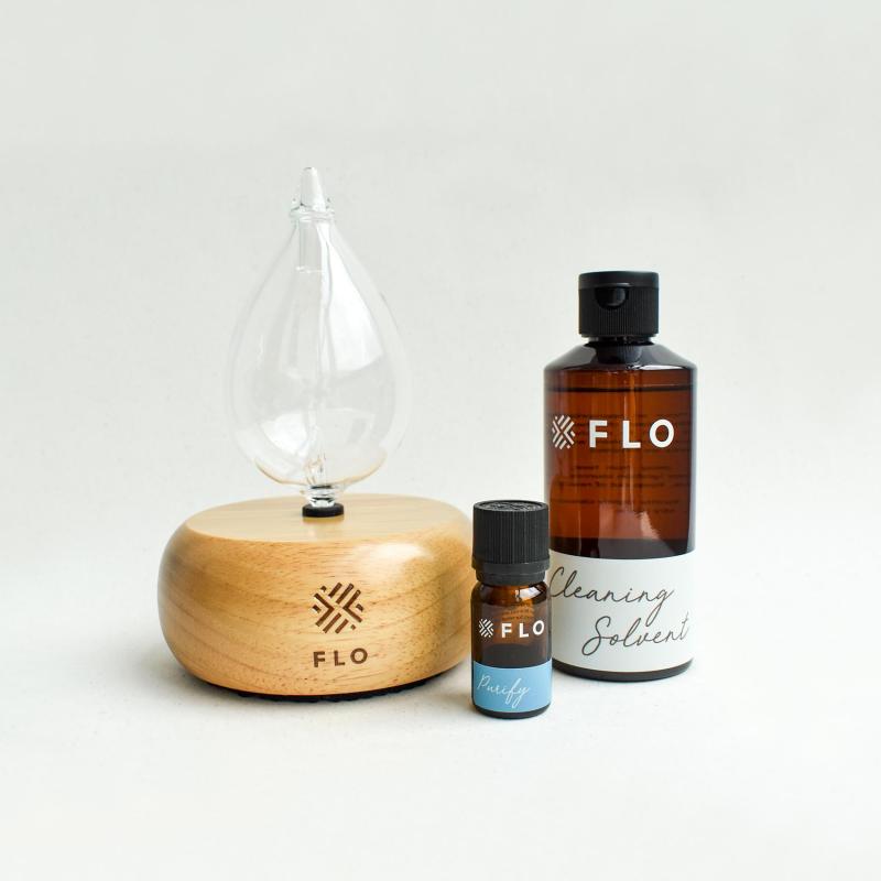 Buy Raindrop Nebulising Diffuser Bundle (Essential Oil Blend) Singapore