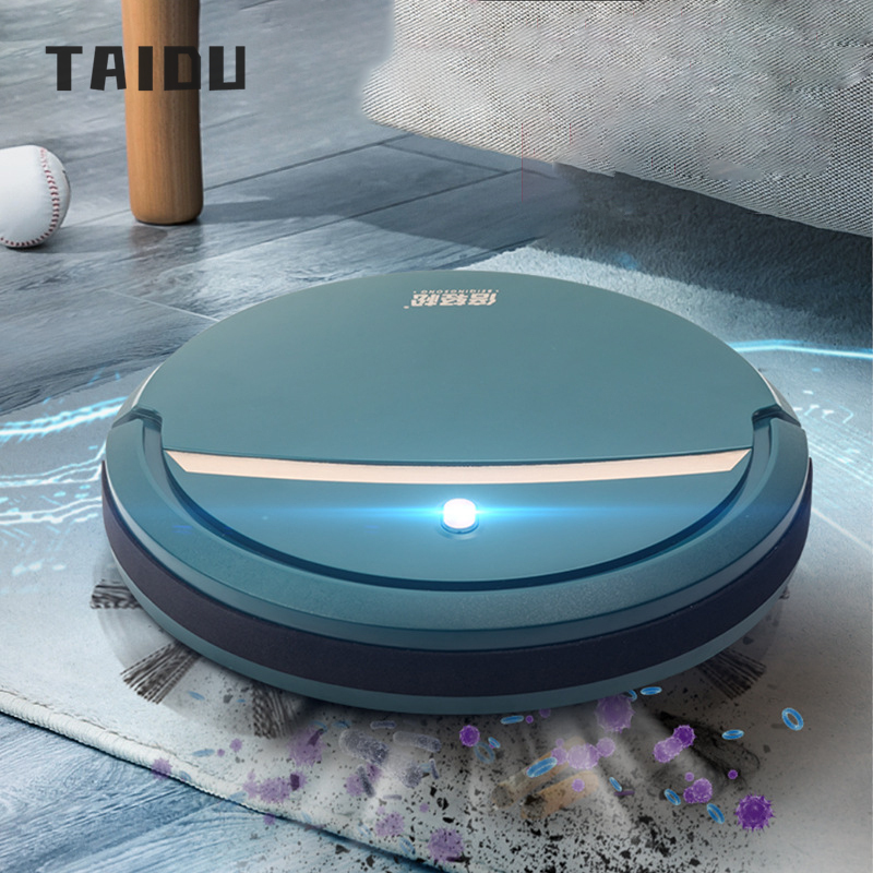 TAIDU Household sweeping robot sweeping, mopping and sucking fully automatic broom ราคา 620 บาท*ส่งฟรี