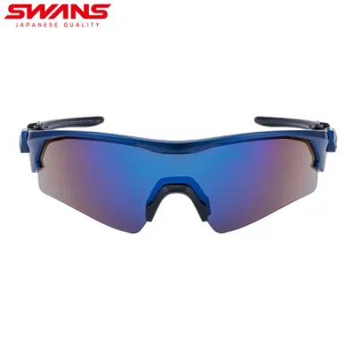 [SWANS] Unisex Sunglasses FO-3901 MEBL FACE ONE Mirror Lens (Made in Japan)