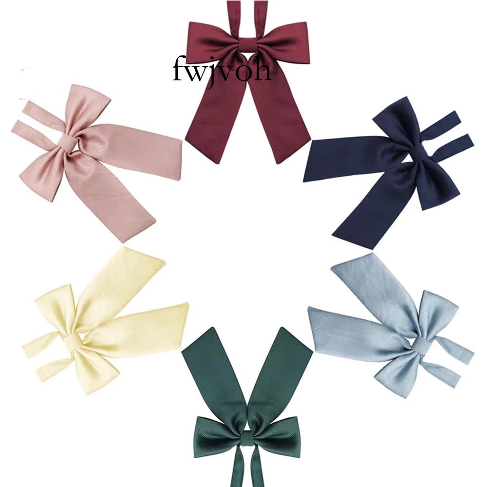 Solid Color Small Long Handle JK Female Student Style No Bow Tie Uniform Accessories Performance Two Fwjvoh-Cb