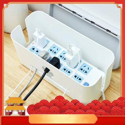 SG Seller Cable Storage Organiser Management Box Organizer Extension Socket Plug Safety Computer Wire Box