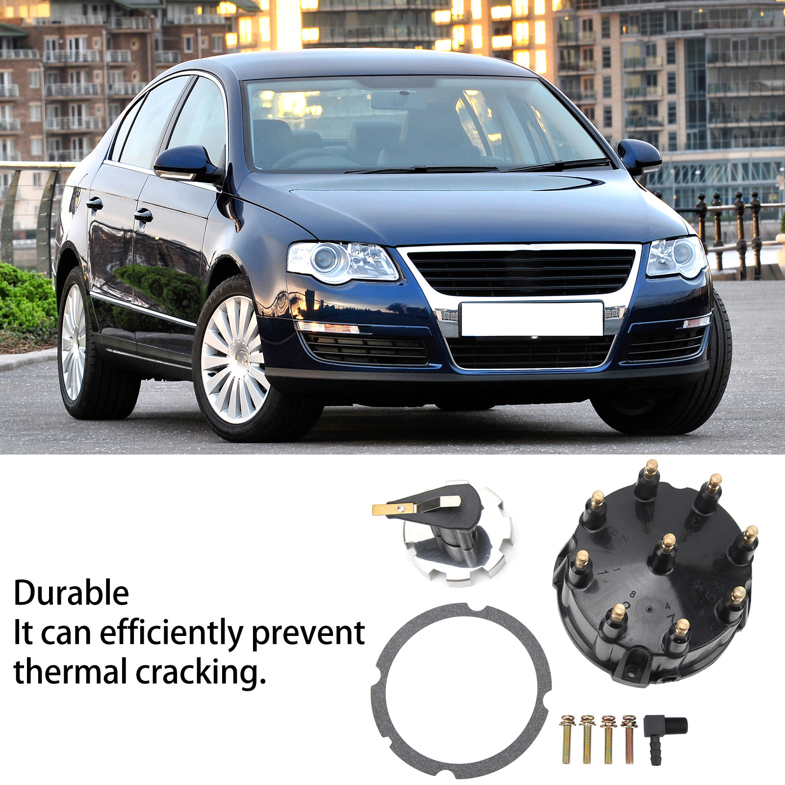 Bộ phân phối đánh lửa rotor bảo vệ động cơ đánh lửa cap rotor bền 805759q3 cho động cơ xe