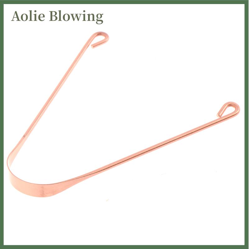 Aolie Dụng cụ cạo lưỡi Dụng cụ cạo làm sạch lưỡi bằng kim loại cho Nam/nữ bàn chải đánh răng lưỡi