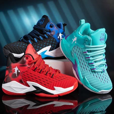 YZBZCJ Boys High Top Basketball Shoes - Spring/Summer 2023