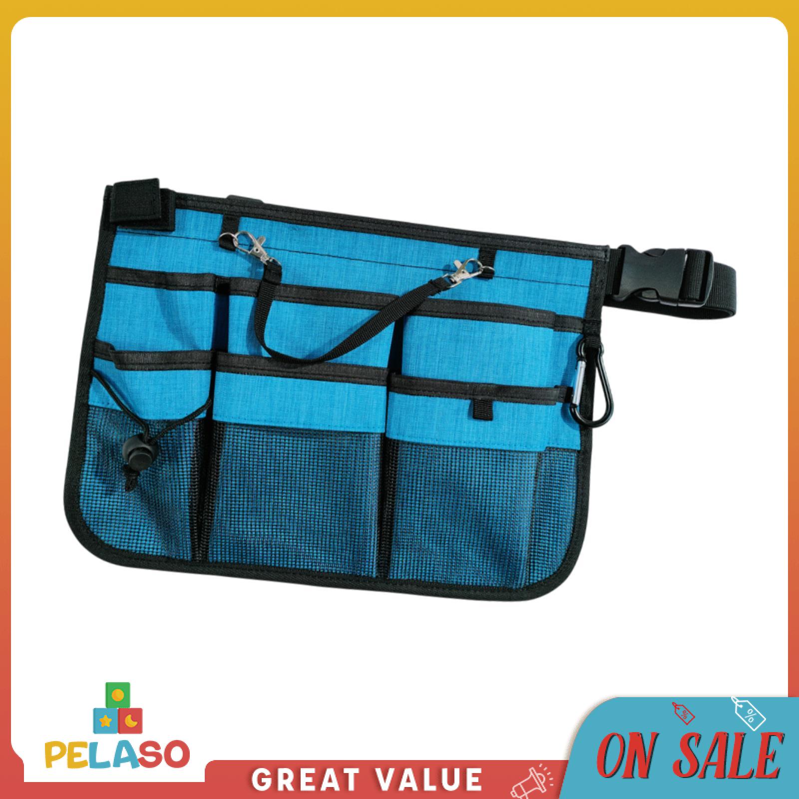 Pelaso y tá Đai dụng cụ Pouch cho phụ nữ người đàn ông nhiều ngăn y tá eo Organiser vành đai cho đồ gỗ bồi bàn làm vườn hệ thống ống nước trồng hoa