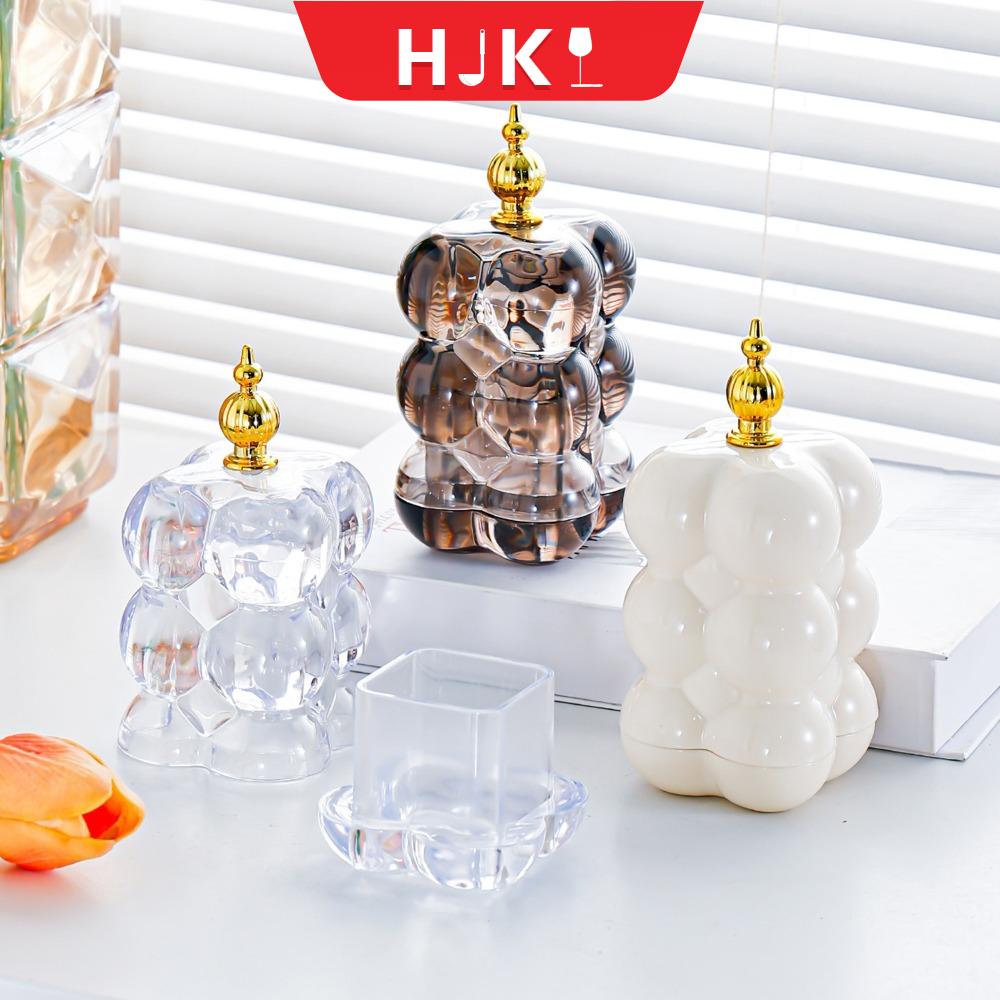HJKL Chống bụi Hộp tăm Nhựa Thanh lịch Giá đỡ tăm để bàn Bền bỉ Phong cách Hộp đựng chỉ nha khoa Trang chủ