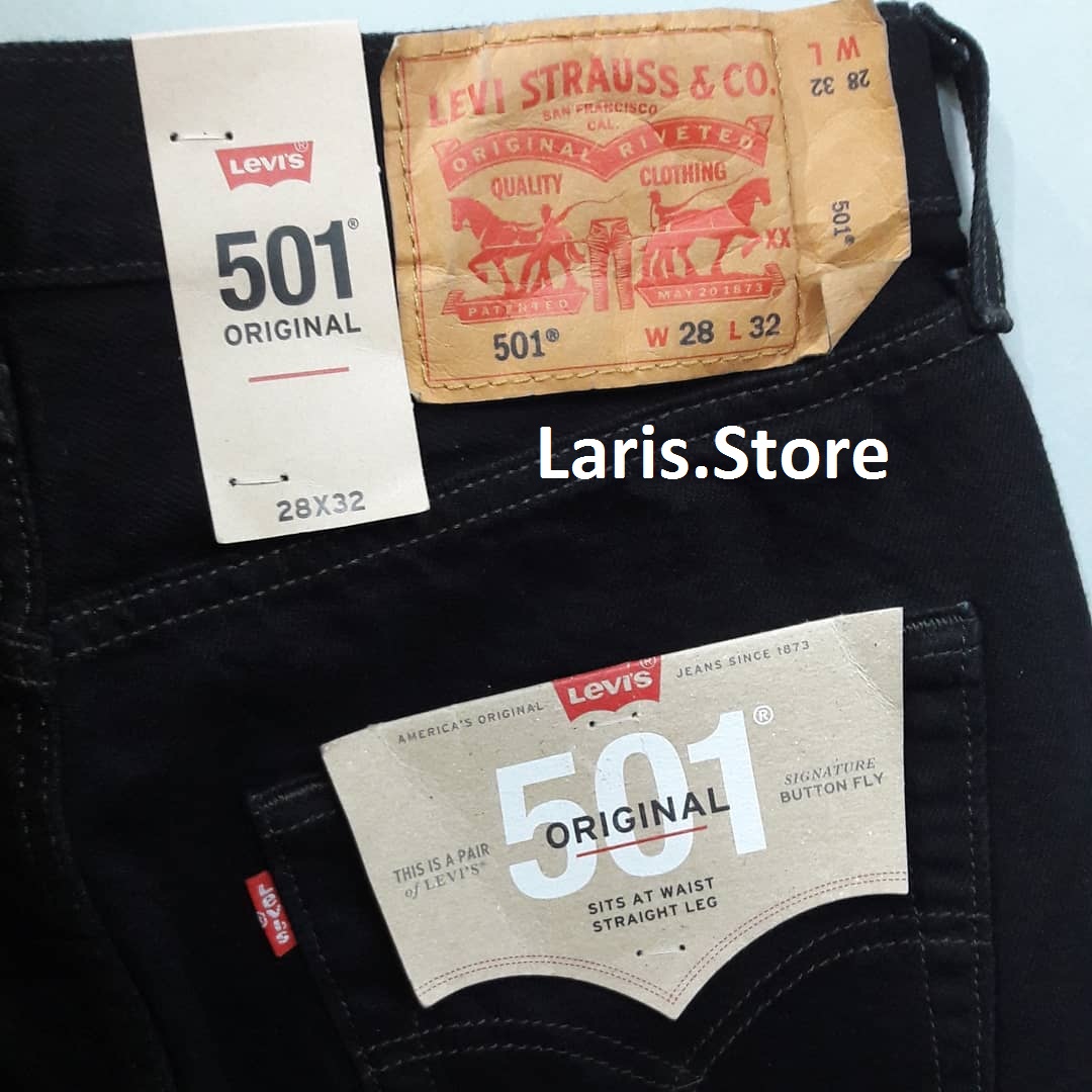 levis 501 black jeans