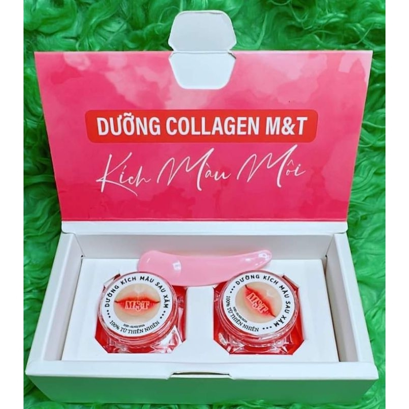 Dưỡng collagen kích màu môi M_T dưỡng bóng môi sau xăm