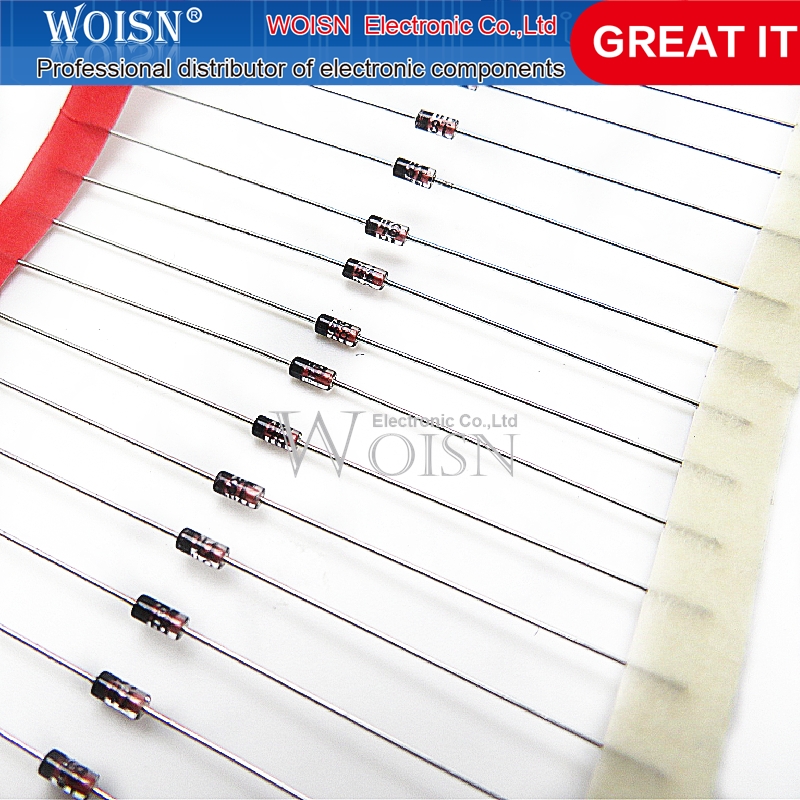 【Fast-selling】 1N4148 IN4148 DO-35 In-Line Switching Diode