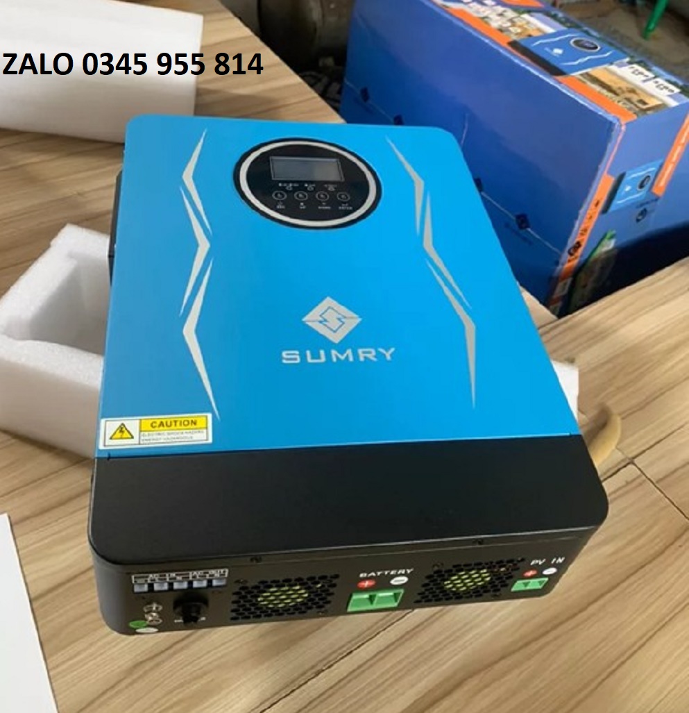BIẾN TẦN SUMRY 3000W 24V điện áp PV 55V - 450V sạc MPPT 80A - 24V Inverter độc lập Sumry 24V-3000W (SP-3200)