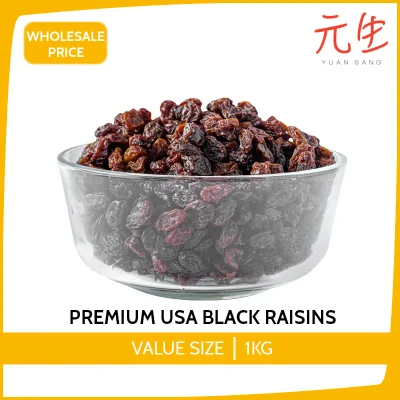 Premium USA Black Raisins 1KG Healthy Snacks Dried Fruit Wholesale Tasty