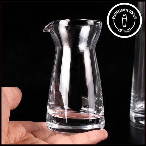 Bình thủy tinh mini thắt eo đựng sữa 80ml