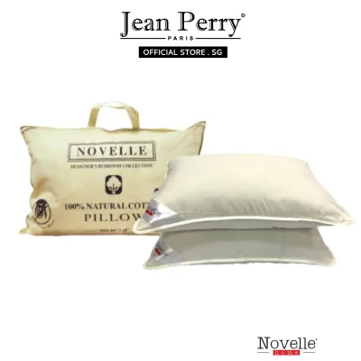 NOVELLE 100 Percent Cotton Pillow (Anti-Dust Mite) Home's Harmony SG seller