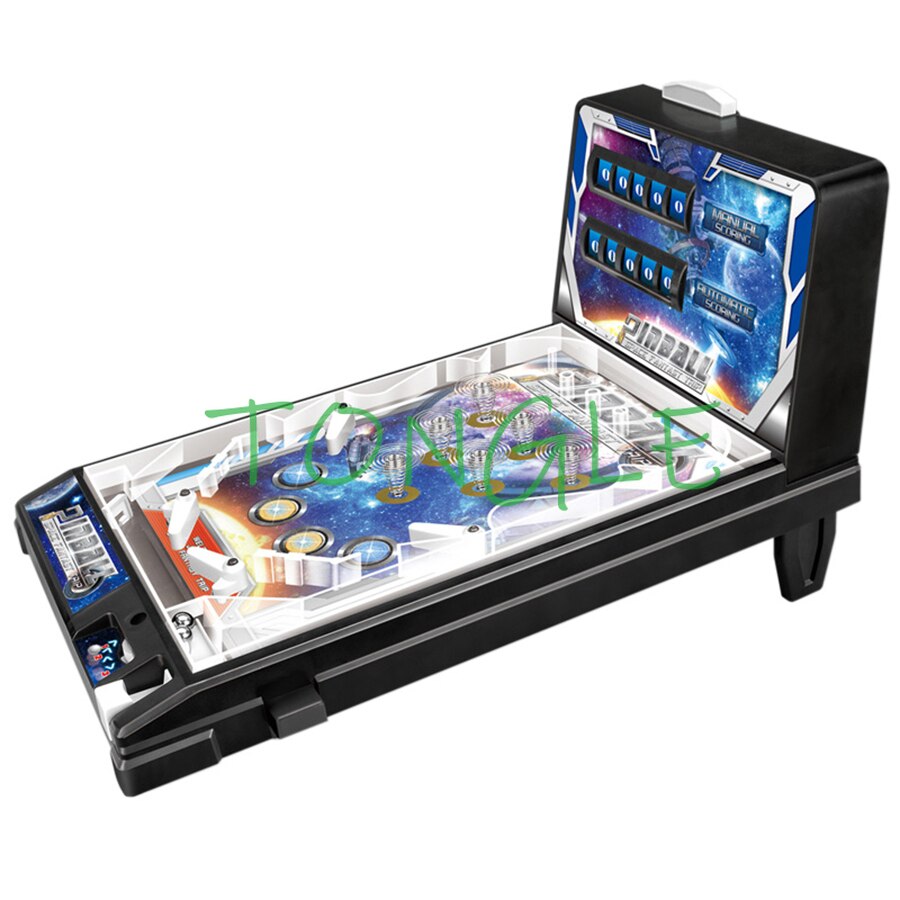 Led Mini Arcade Máy pinball Tủ Đồng tiền hoạt động trò chơi bartop tự động ghi điểm cho đồ chơi trẻ em Arcade Bảng điều khiển trò chơi Retro