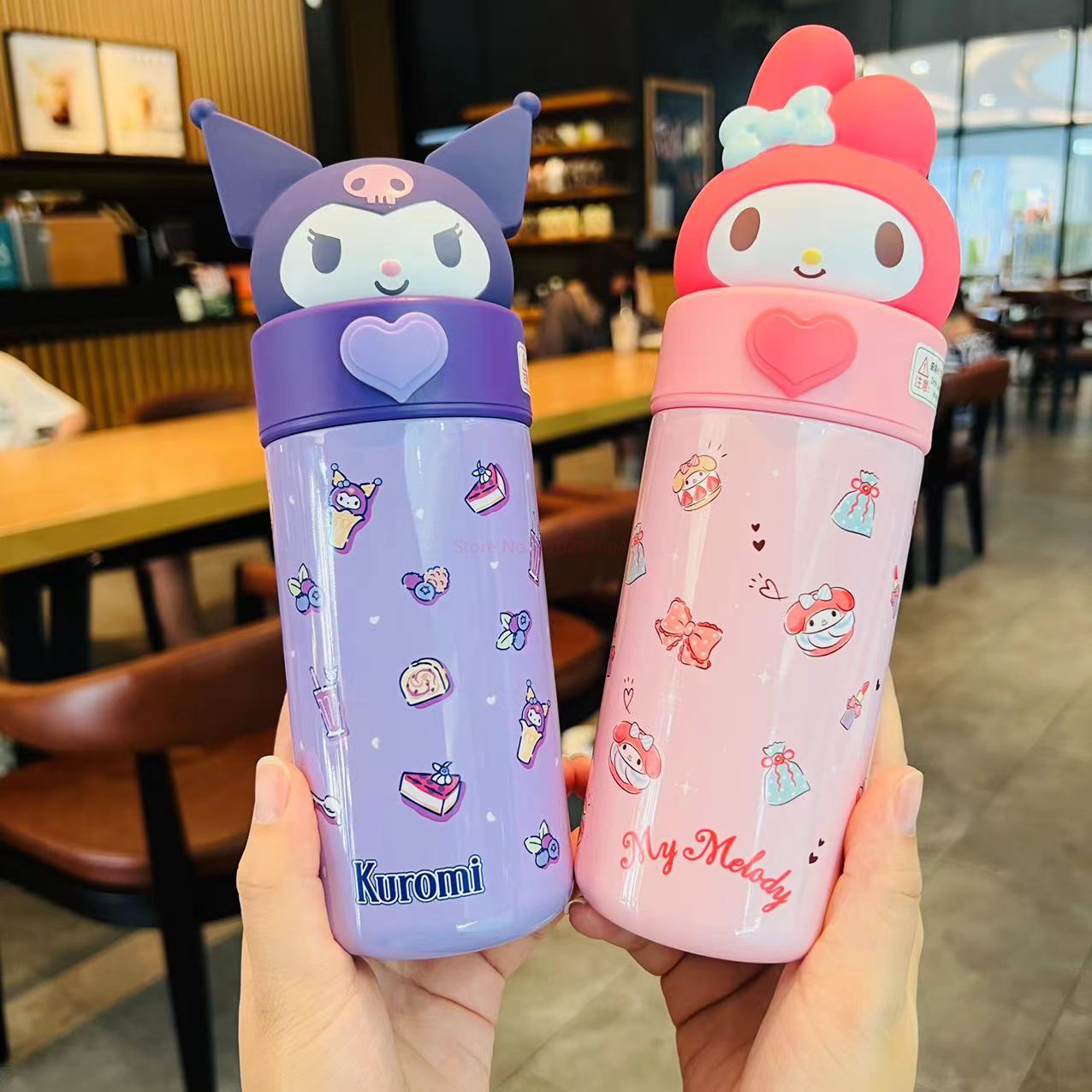 Ruunjoy Hot Sell Stainless Steel Double Wall Flip Lid Thermos Bottle  Portable Cute Sanrio Kuromi Student Gift Drinking Water Cup - China Kawaii  Sanrioes and Anime Cinnamoroll Kuromi My Melody price