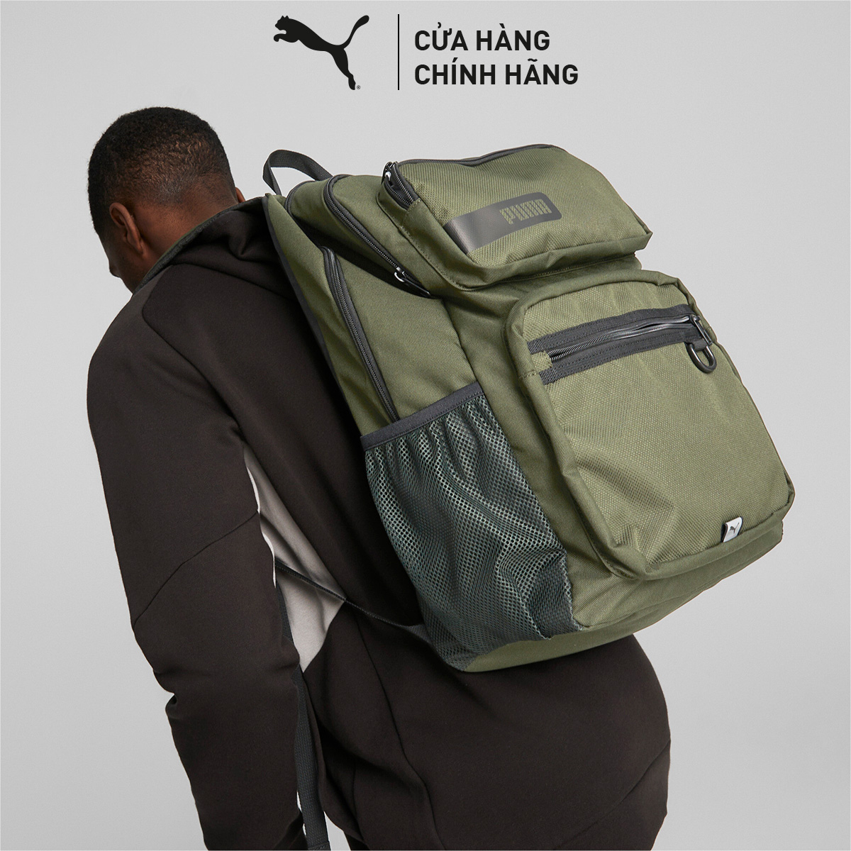Balo thời trang PUMA Unisex Deck Backpack II Myrtle Màu Xanh Lá