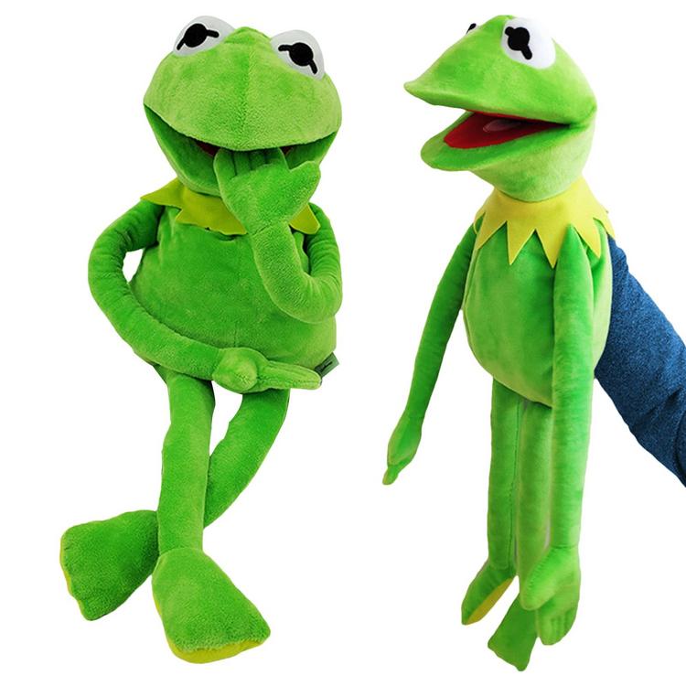 Con rối bàn tay Ếch đồ chơi sang trọng Con rối bàn tay lớn Kemet Ếch búp bê Kermit Con rối Ếch Con rối tay sang trọng Đồ chơi con rối Kermit Ếch innate