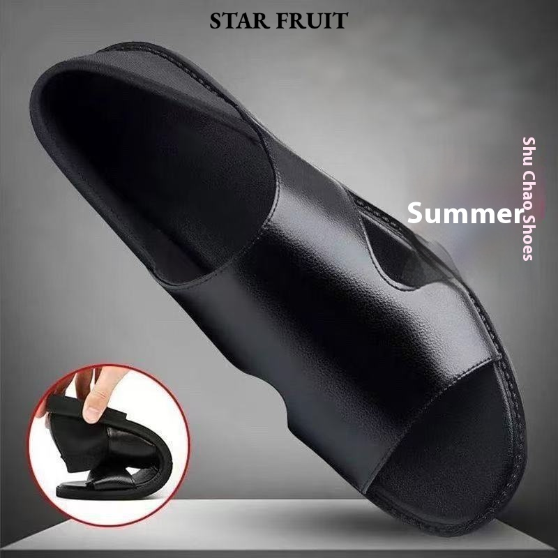 STAR FRUIT⭐ Summer Men's Casual Sandals with Soft Sole and Anti-Odor Design for Daily Wear ราคา 87 บาท*ส่งฟรี
